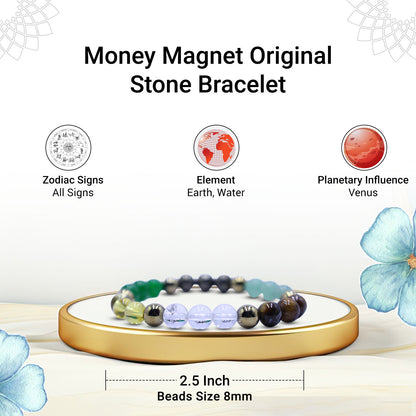 Money Magnet Original Stone Bracelet