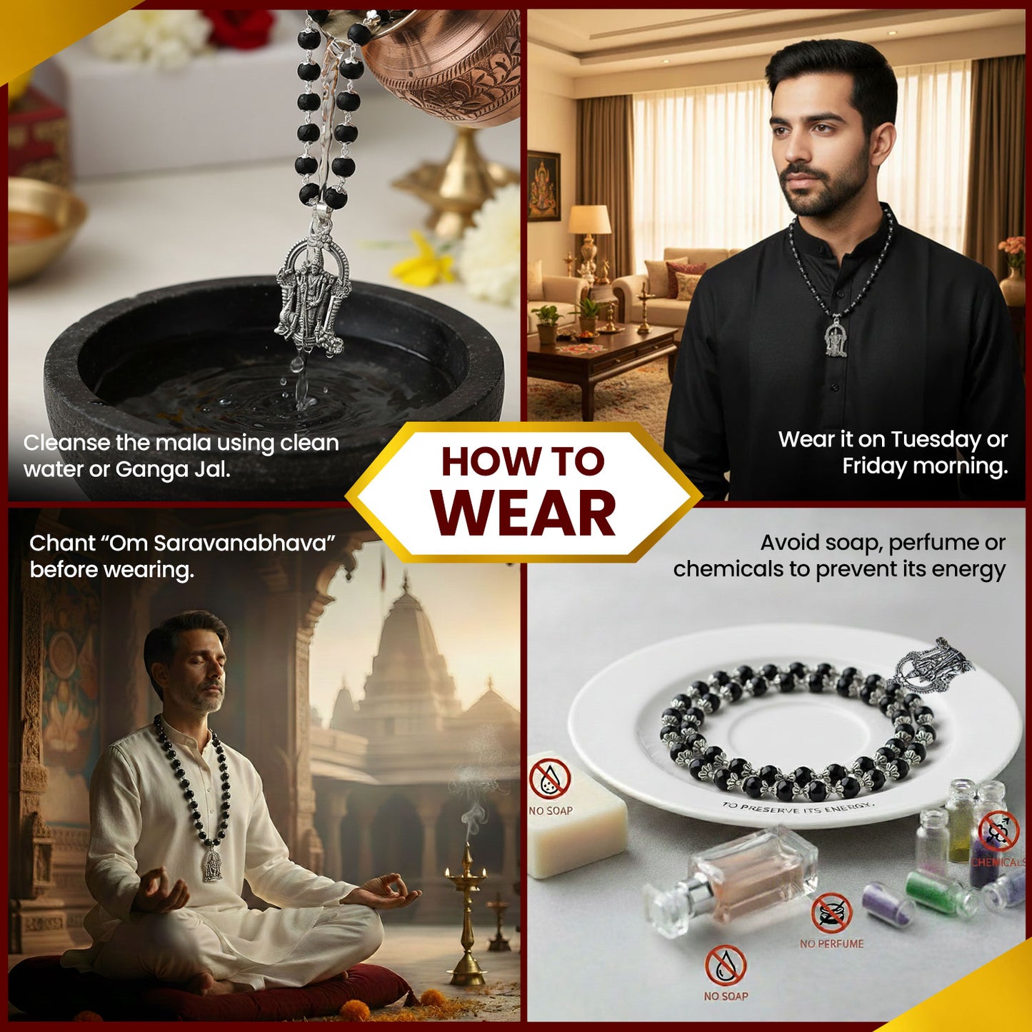 Murugan Karungali Mala