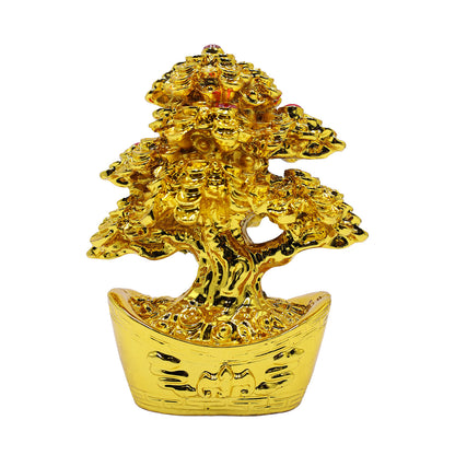 ONRR Collections Feng-Shui Golden Coin Money Tree