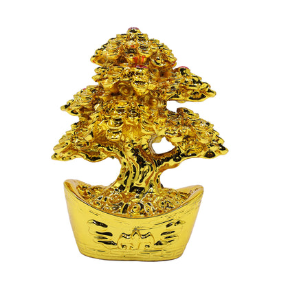 ONRR Collections Feng-Shui Golden Coin Money Tree