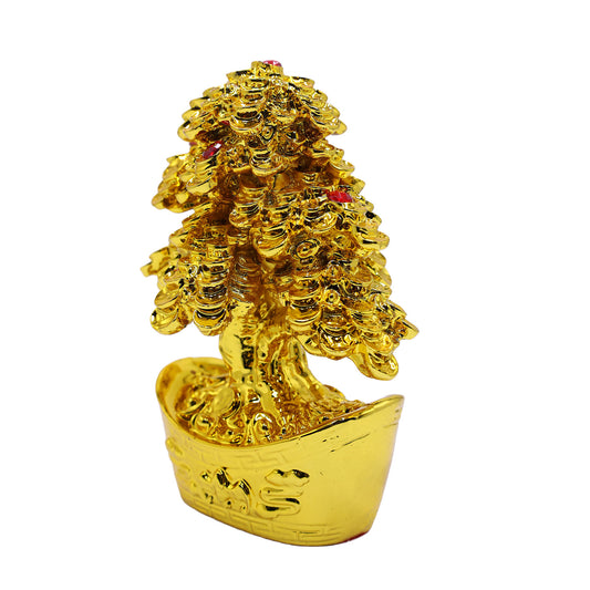 ONRR Collections Feng-Shui Golden Coin Money Tree