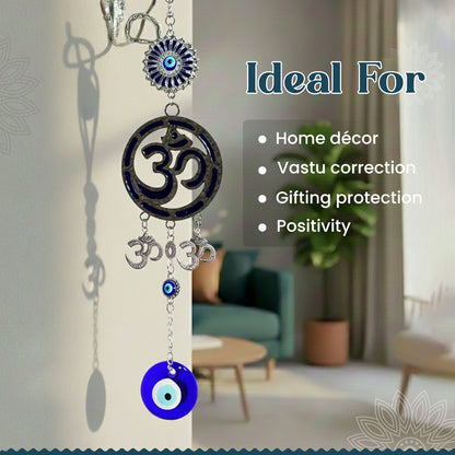 Om Evil Eye Hanging