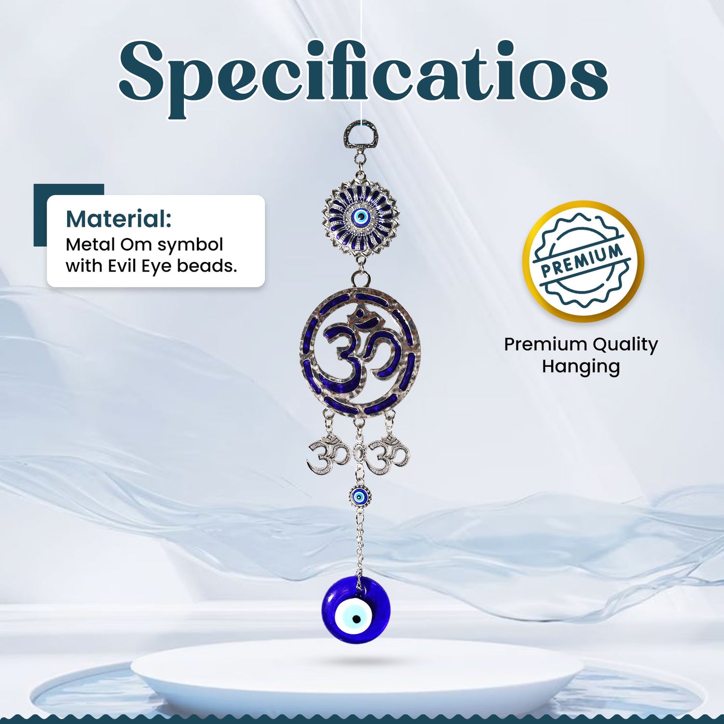 Om Evil Eye Hanging