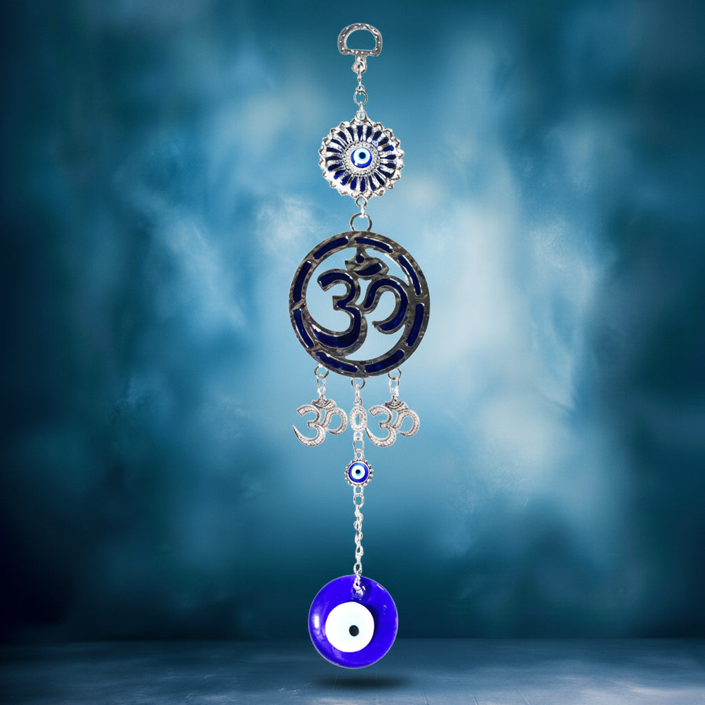 Om Evil Eye Hanging