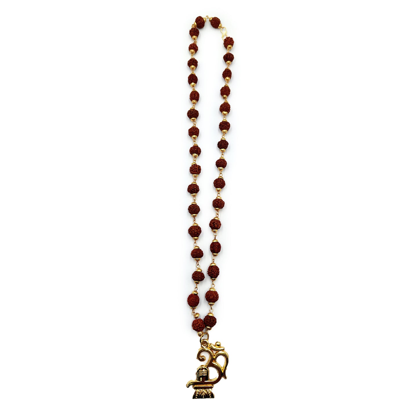 Om Shiva Shivling Rudraksha Mala