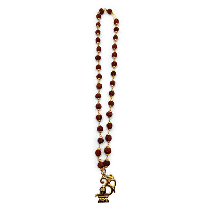 Om Shiva Shivling Rudraksha Mala