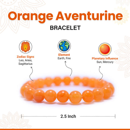 Orange Aventurine Bracelet