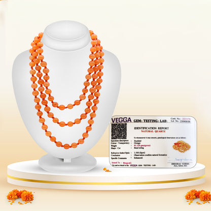 Orange Aventurine Mala