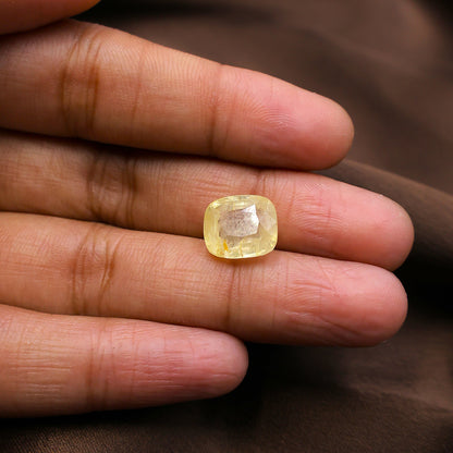 Pukhraj (Yellow Sapphire) 6.25 Cts