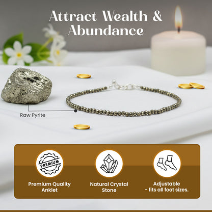 Pyrite Anklet