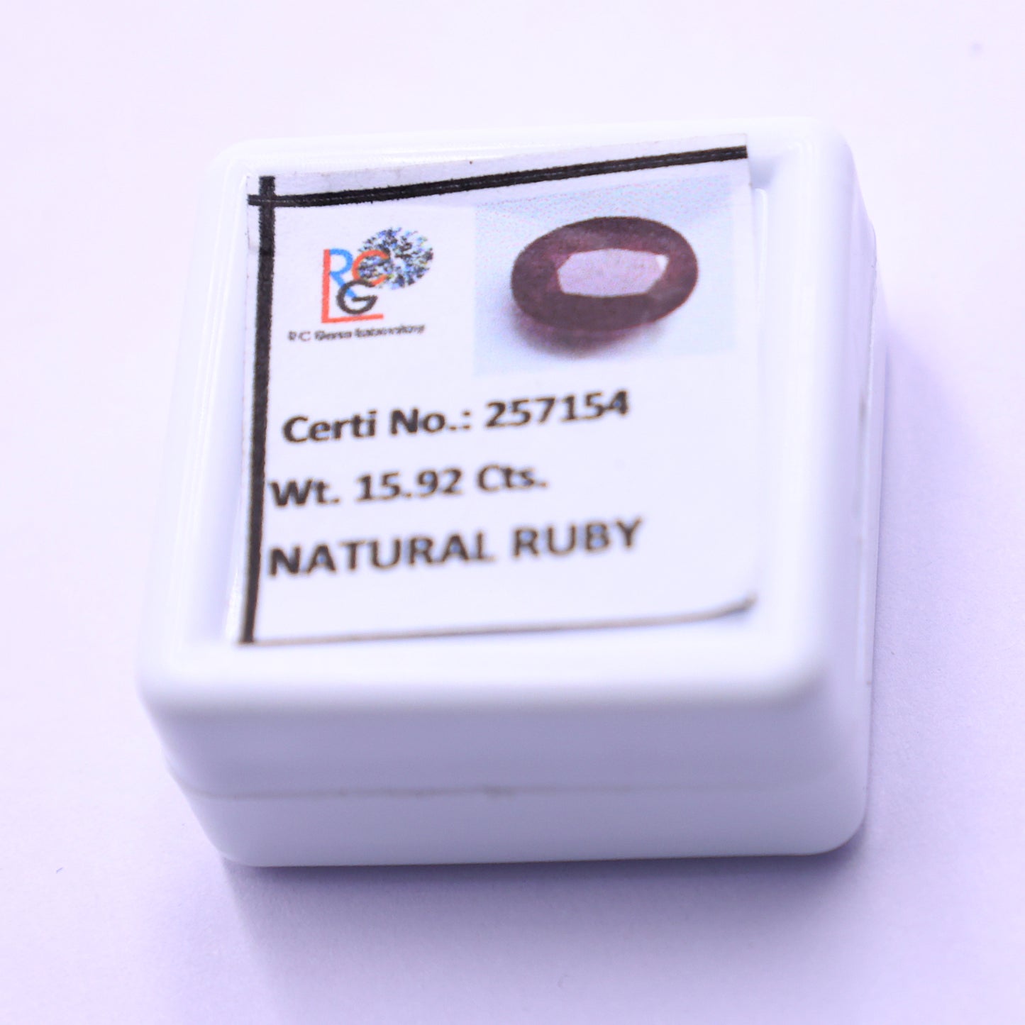 Manik (Ruby) 15.92 Cts