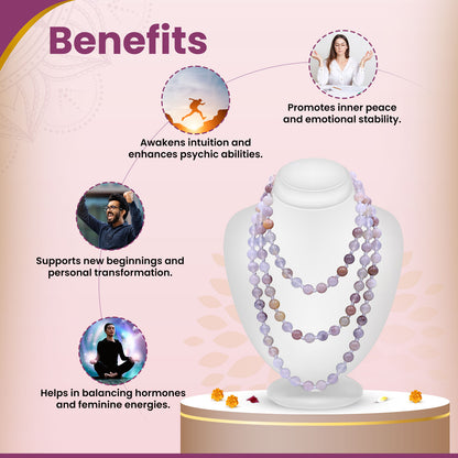 Rainbow Moonstone Mala