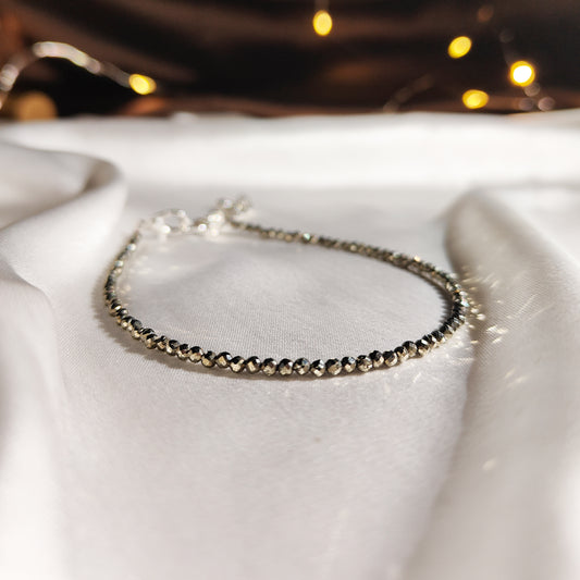 Pyrite Anklet