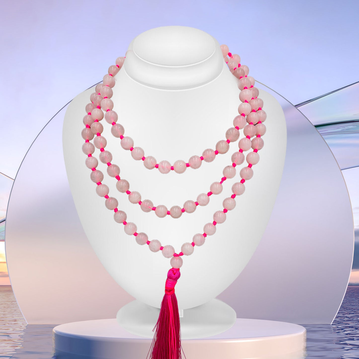 Rose Quartz Mala