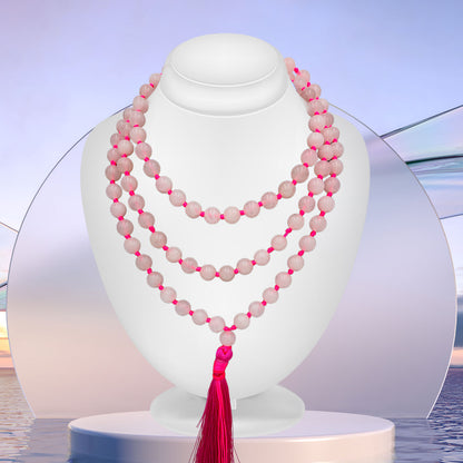 Rose Quartz Mala