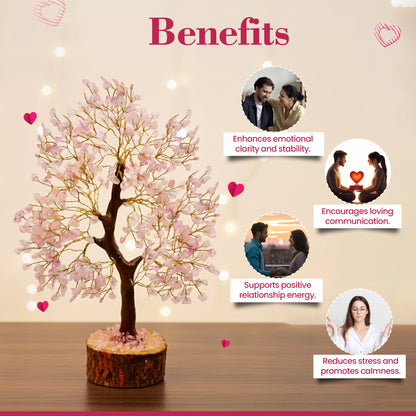 Rose Quartz Tree -200 Beads