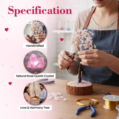 Rose Quartz Tree -200 Beads