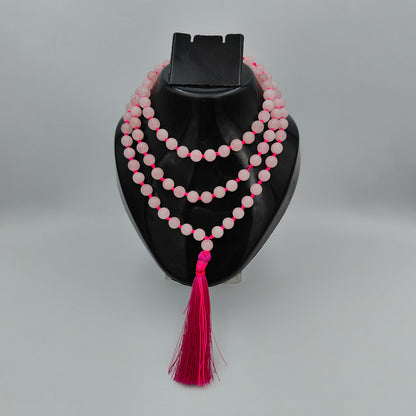 Rose Quartz Mala