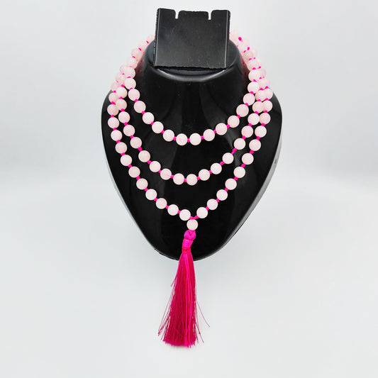 Rose Quartz Mala