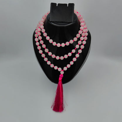 Rose Quartz Mala