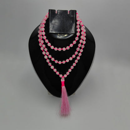 Rose Quartz Mala