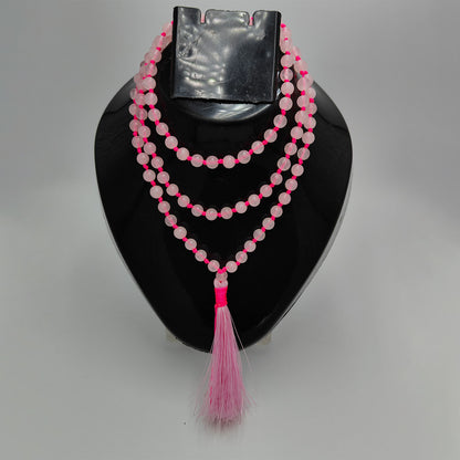 Rose Quartz Mala