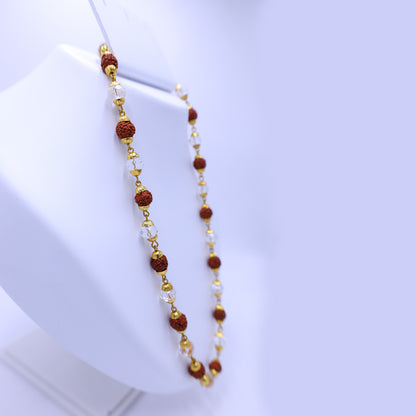 Rudraksha Sphatik Mala