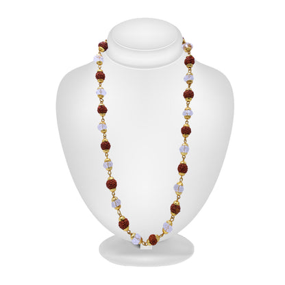 Rudraksha Sphatik Mala