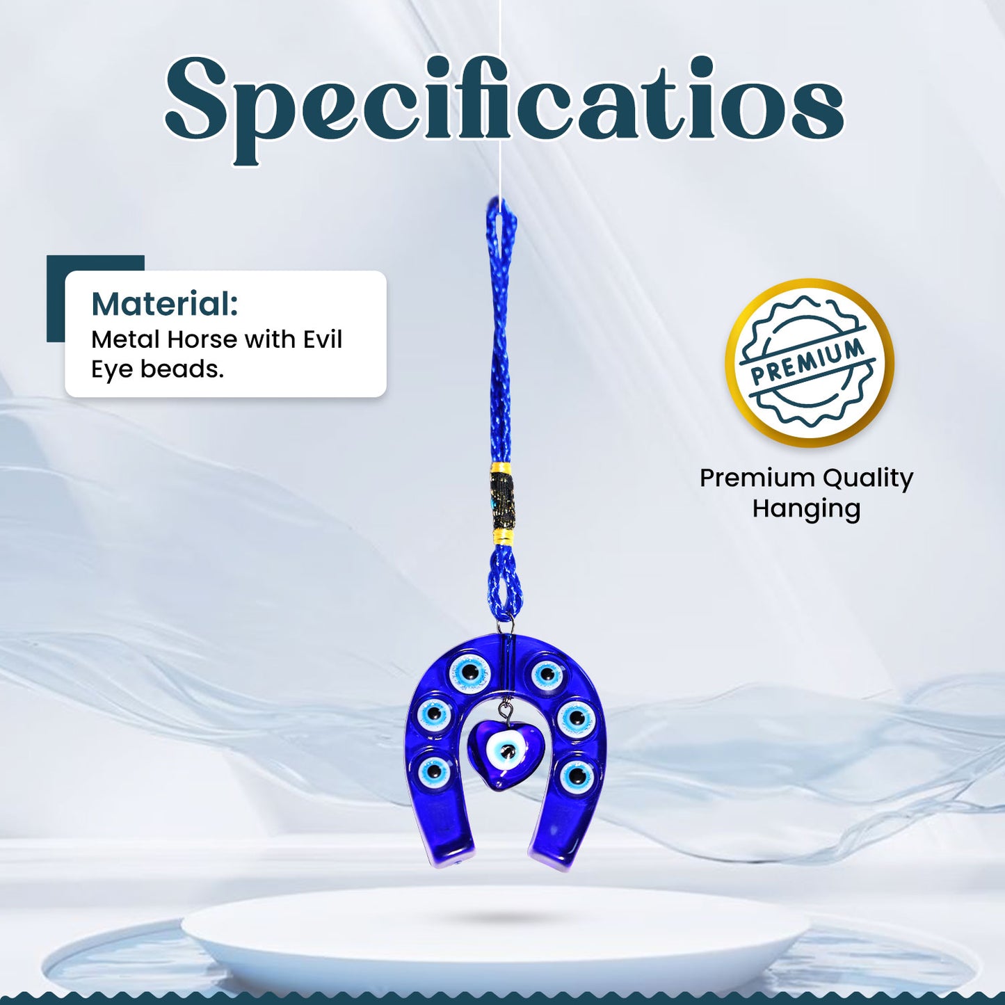 Small Horse Evil Eye Hanging