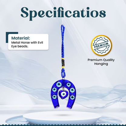 Small Horse Evil Eye Hanging