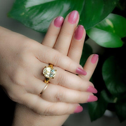 Sunehla (Golden Topaz) Ring