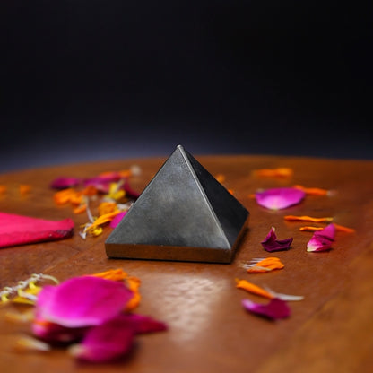 Pyrite Crystal Pyramid