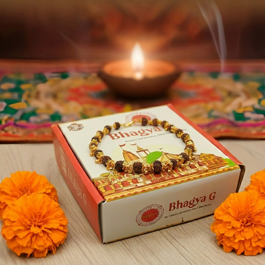 Women Elemental Rudraksha Bracelet