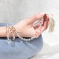 Natural Clear Quartz Mala