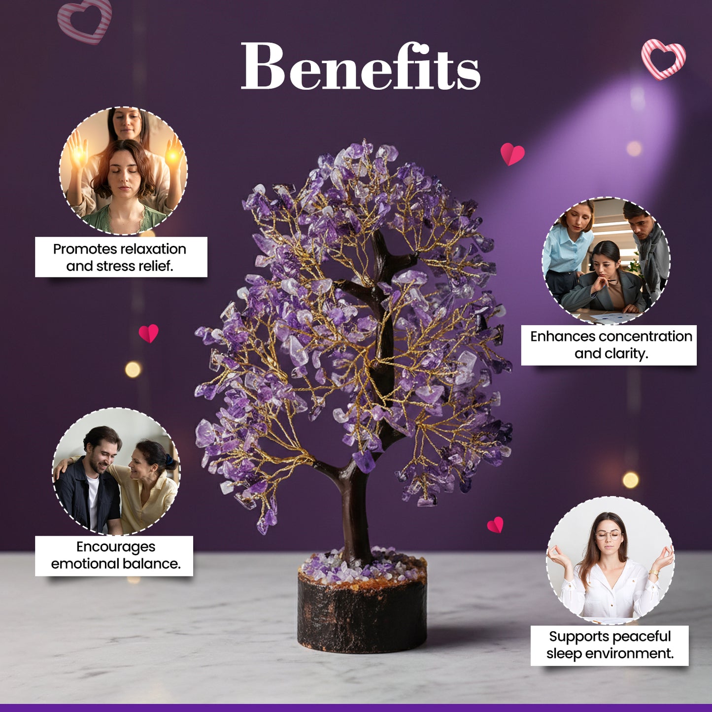 Amethyst Tree 200 Beads