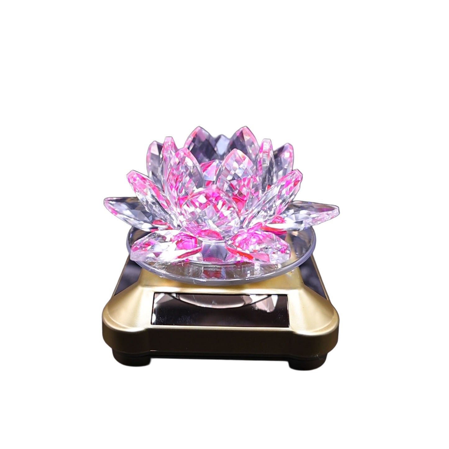 Auto Rotate Crystal Lotus