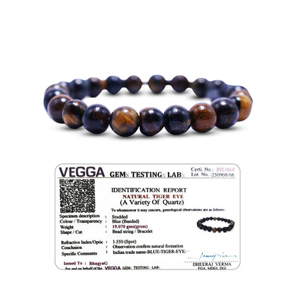 Blue Tiger Eye Bracelet