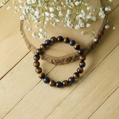 Blue Tiger Eye Bracelet