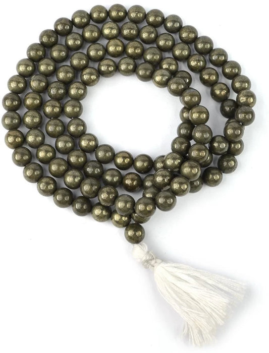 Original Pyrite Stone Mala