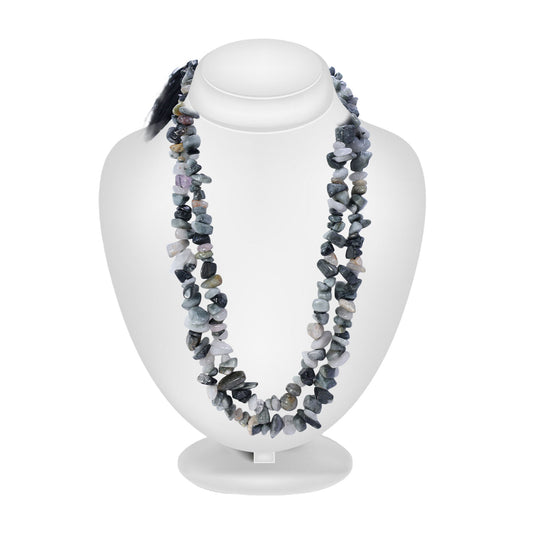 Dendrite Opal Chips Mala