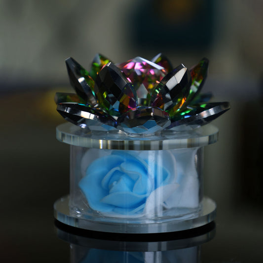 Elegant Lotus Ctystal