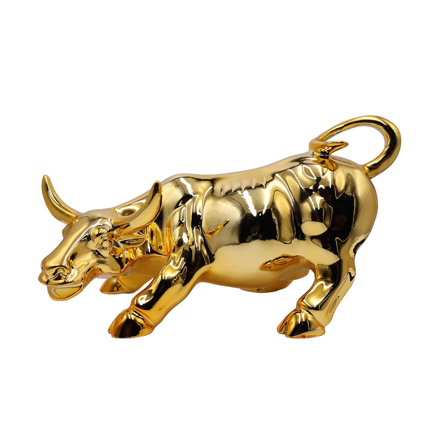 Golden Charging Bull