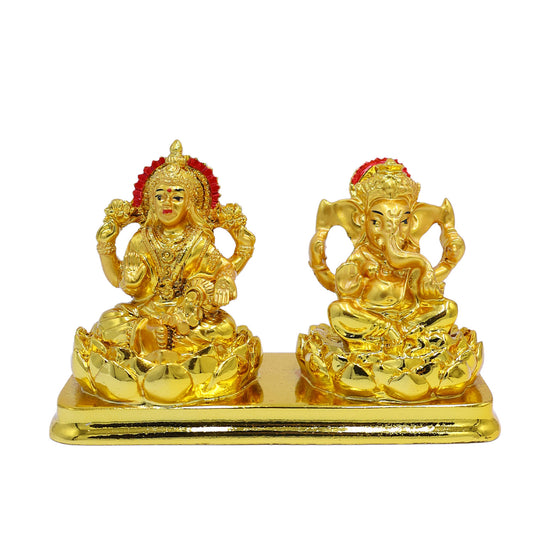 Golden Laxmi Ganesh