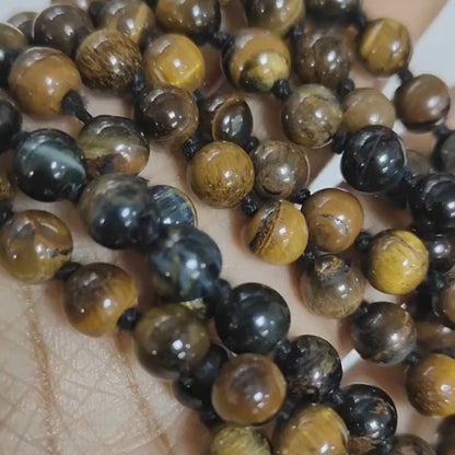 Blue Tiger Eye Mala