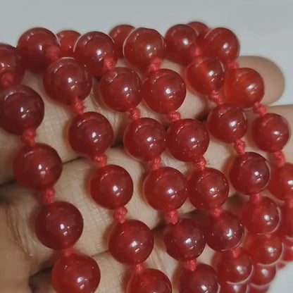 Red Jade Mala