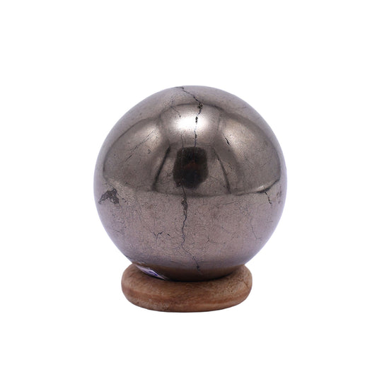 Pyrite Silver Sphere