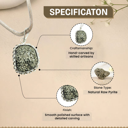 Pyrite Pendent
