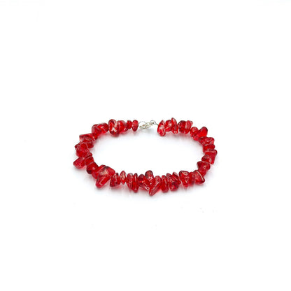 Red Jasper Chips Bracelet