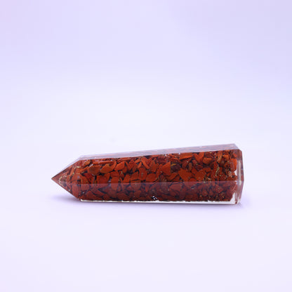 Red Jasper Candle