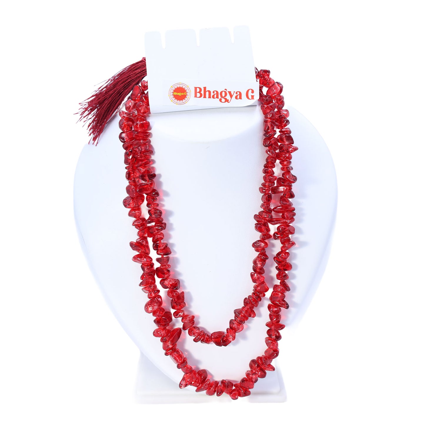 Red Jasper Chips Mala